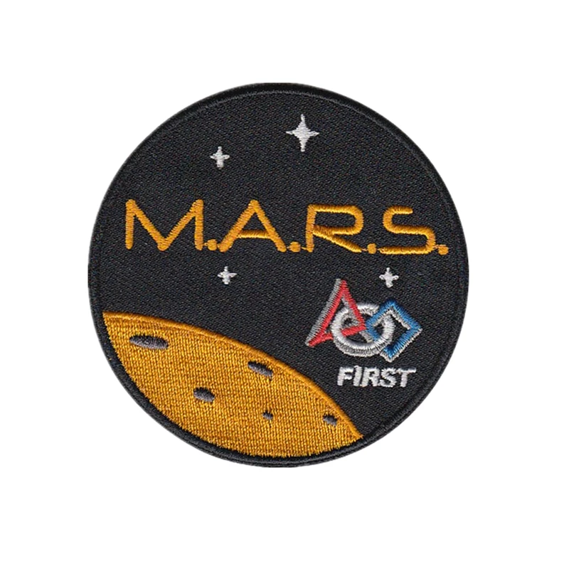 

Custom Embroidered Patch Mars outer space Exploration Rover Patch for clothing backpack jacket jean Welcome to custom your patch