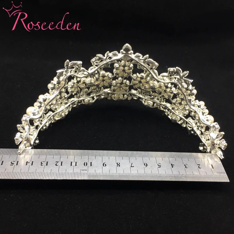 Тиара с искусственным жемчугом в Корейском стиле женская красивая тиара Женские