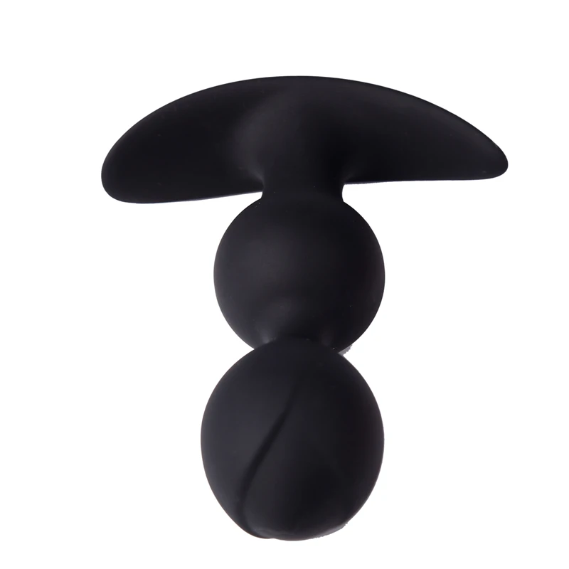 Большой размер 100% Силиконовые Мягкие Водонепроницаемые анальные шарики