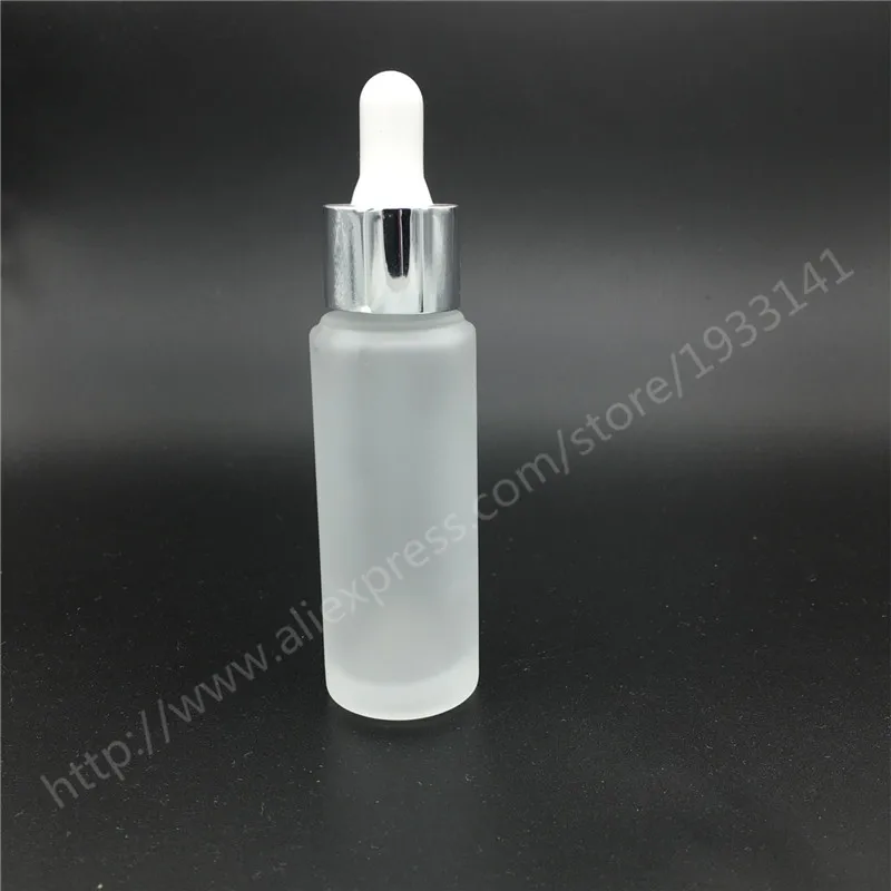 

Hot sale 500 x 30ml Cylinder Frost Glass Dropper Bottle, 1oz cylinderical Glass Essential Oil Container With Dropper