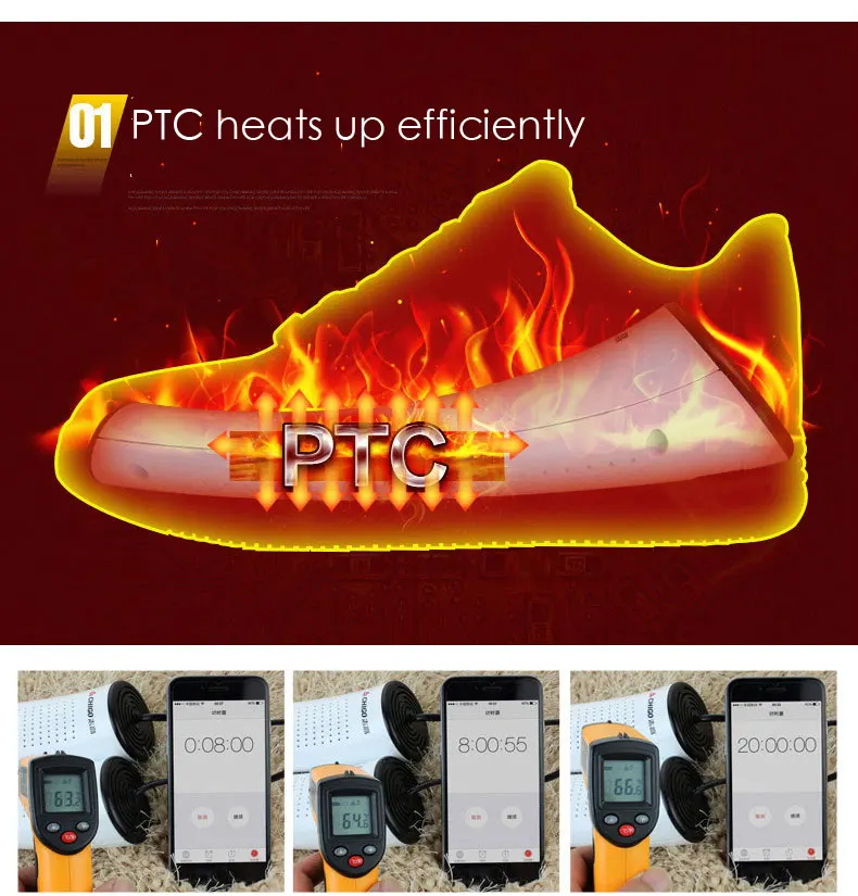 Портативное электрическое устройство для сушки обуви PTC эффективное нагревание
