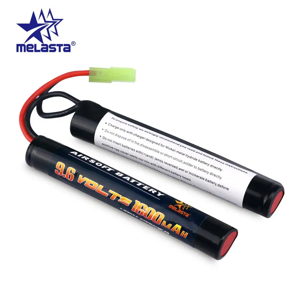 Батарейный блок Melasta 8S 2/3A 9 6 в 1600 мАч Butterfly NunChuck NIMH с разъемом Mini Tamiya для