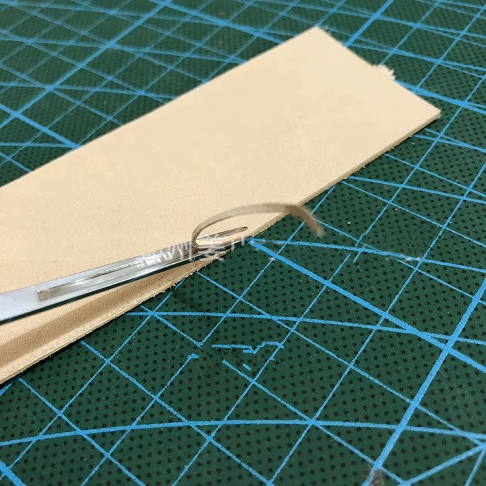 DIY кожа корабль легко резиновая складок край skiving ручной инструмент 0,6 мм 0,7 мм 1,3 мм 1,8 мм 2,23