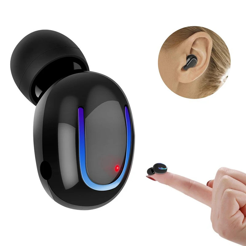 Bluetooth наушники невидимые капли с микрофоном движения наушник беспроводной