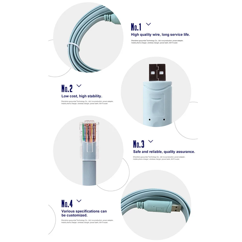 Линия отладки FDBRO для маршрутизатора Cisco H3C HP Arba 9306 Huawei консоль переворота USB RJ45