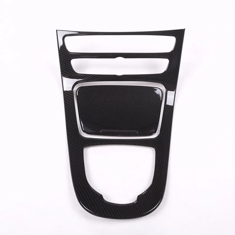 Стильная ABS пластиковая рамка для консоли из углеродного волокна отделка Mercedes Benz