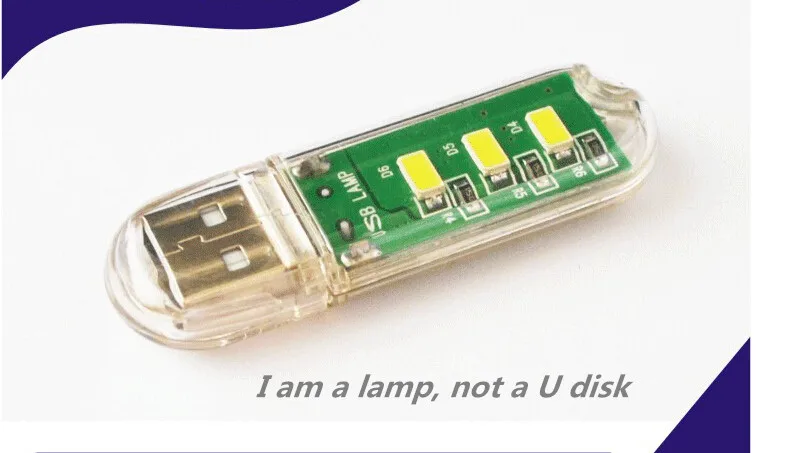 Светодиодный мини-светильник s USB мобильный для кемпинга беспроводной