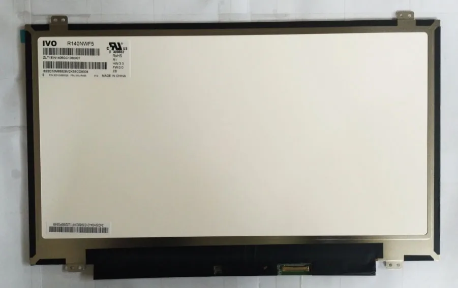 R140NWF5 R1 для Lenovo FRU:00UR895 P/N:SD10M65528 IVO ЖК-дисплей с цифровым преобразователем