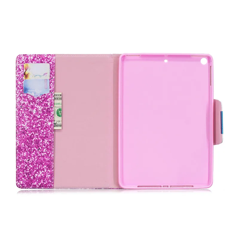 Чехол Wekays для Apple, Ipad 9,7, мультяшный Единорог, кожаный чехол Fundas для IPad 9,7 дюймов A1822 A1823, чехол, оболочка