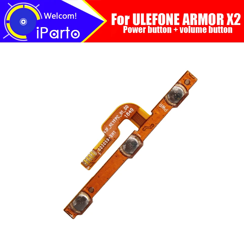 

5.5 inch ULEFONE ARMOR X2 FPC Flex Cable 100% Original Power+Volume Button FPC Wire Flex Cable repair accessories for ARMOR X2