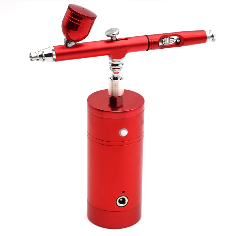 Беспроводной Аэрограф Двойного действия с компрессорным комплектом распылитель