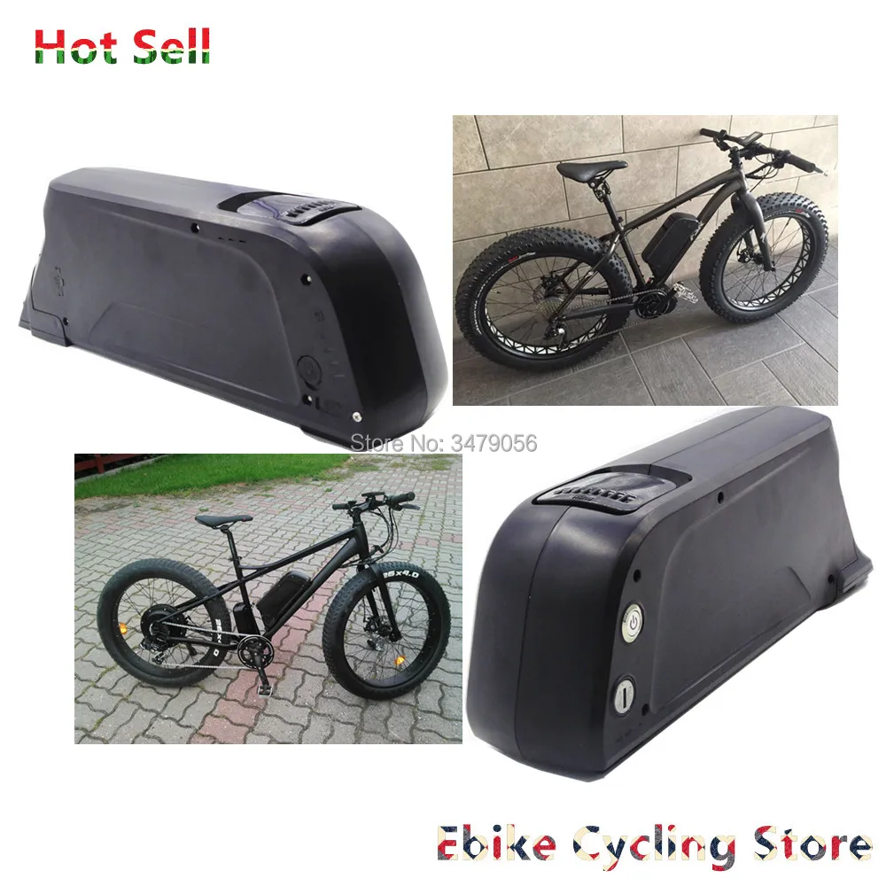 Billig 500w 750w Delphin Atlas Ebike Akku 48V 10,4 Ah 11,6 Ah 14Ah Mit USB Port Fett Fahrrad Mountainbike Batterie Mit Ladegerät