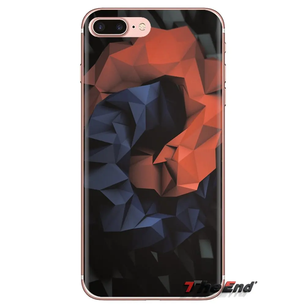 Силиконовый чехол для телефона Xiaomi Redmi 4A S2 Note 3 3S 4 4X 5 Plus 6 7 6A Pro Pocophone F1 Polygon ART Graphic design
