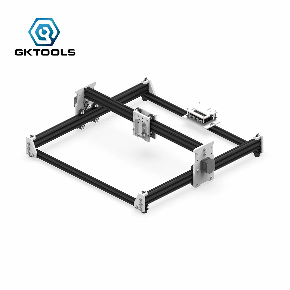 GKTOOLS 450 мм * DIY мини лазерный гравер с ЧПУ резак гравировальный станок рамка без