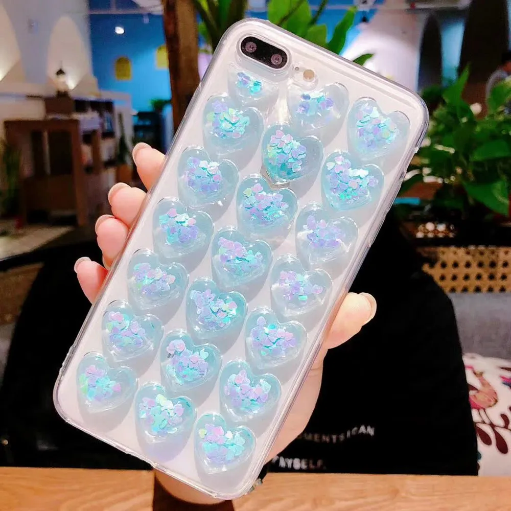 Phone Case For iPhone XR Silicone Soft Cover XS Max 7 Plus 8 6 6S Gitter Luxury On iphone |