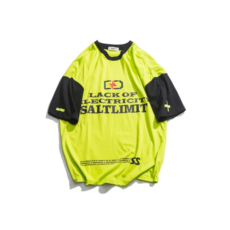 2019 Spring And Summer New Chinese Style Men's Comfortable High Quality Sports Solid Color Letters Street Cotton Loose Tops | Мужская