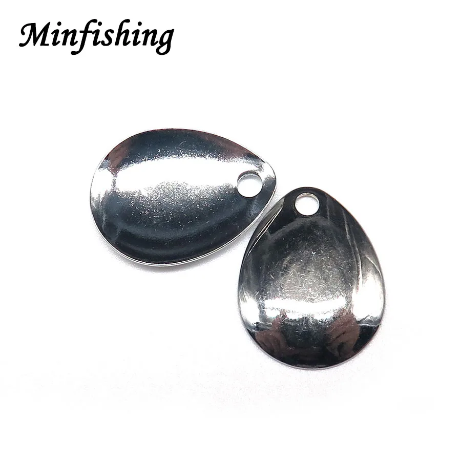 Minfishing 200 шт./партия, шумная металлическая ложка, приманка, аксессуары, искусственная приманка, Спиннер сделай сам, приманка для рыбалки, рыболовные снасти