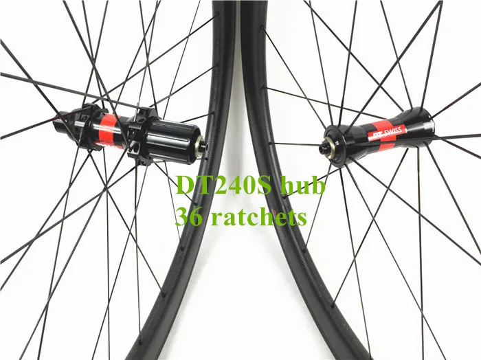 FSC50CM-25T покрышка 50Cx25mm карбоновые колеса обновления U форма 20/24 ч диски Toray углеродного волокна 700C дорожный велосипед бескамерное колесо готов