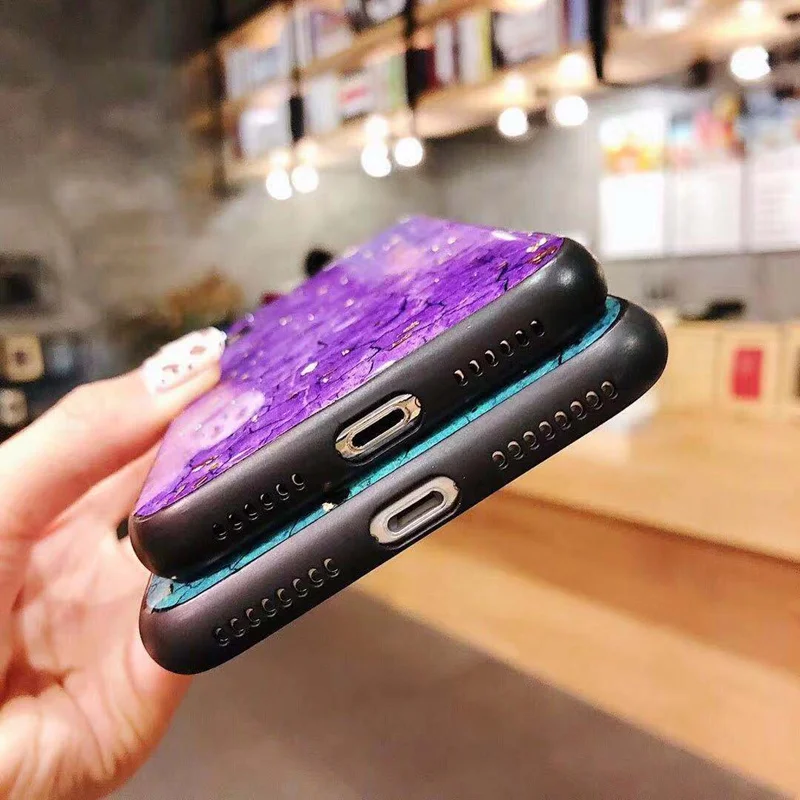 Для OPPO Reno F11 R17 Pro K1 R15X RX17 Neo мраморная золотая фольга блестящий мягкий