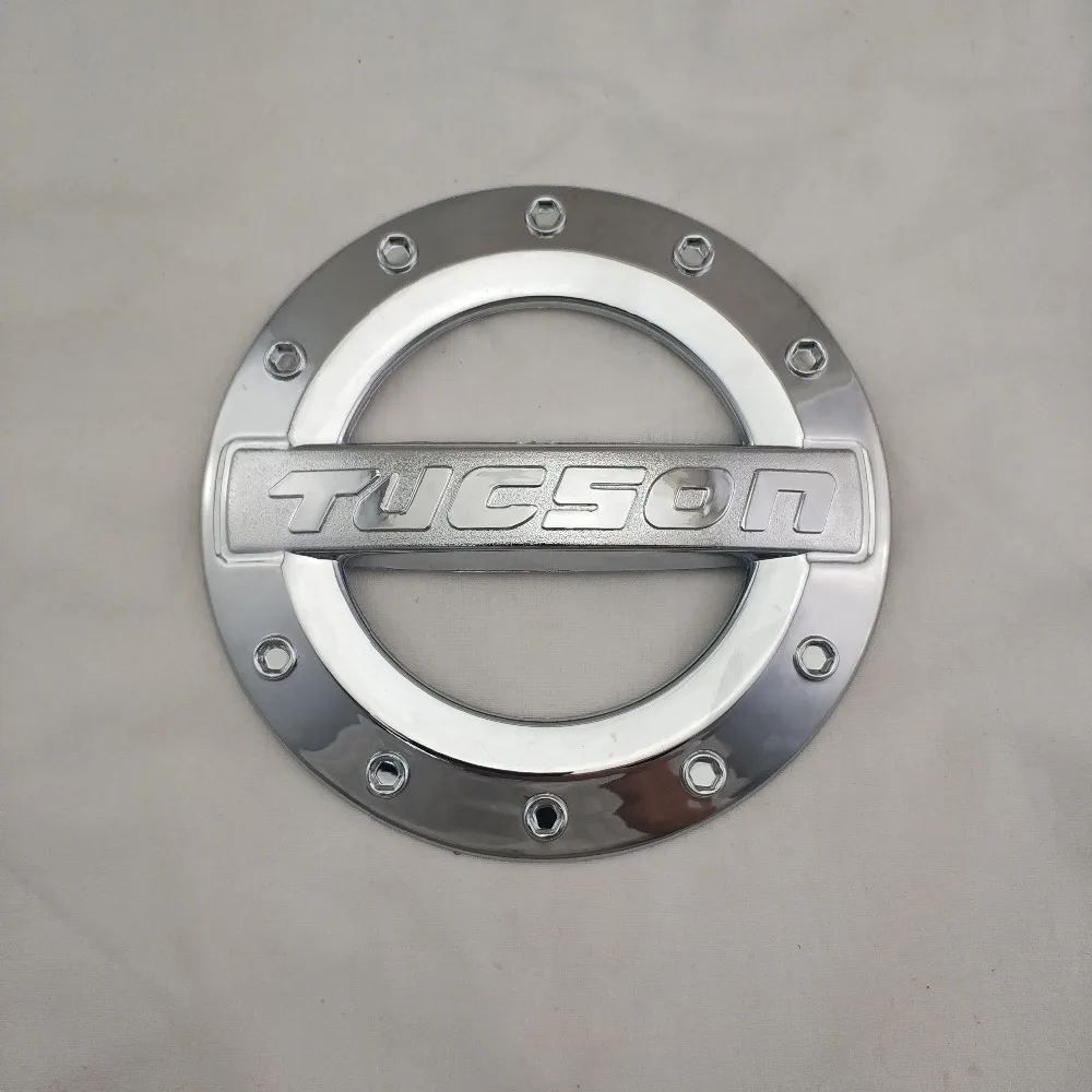 Для крышки топливного бака автомобиля 1 шт. ABS хромированный для hyundai Tucson 2004 2005 2006 2007 2008 2009 аксессуары для топливного бака Кепки крышка