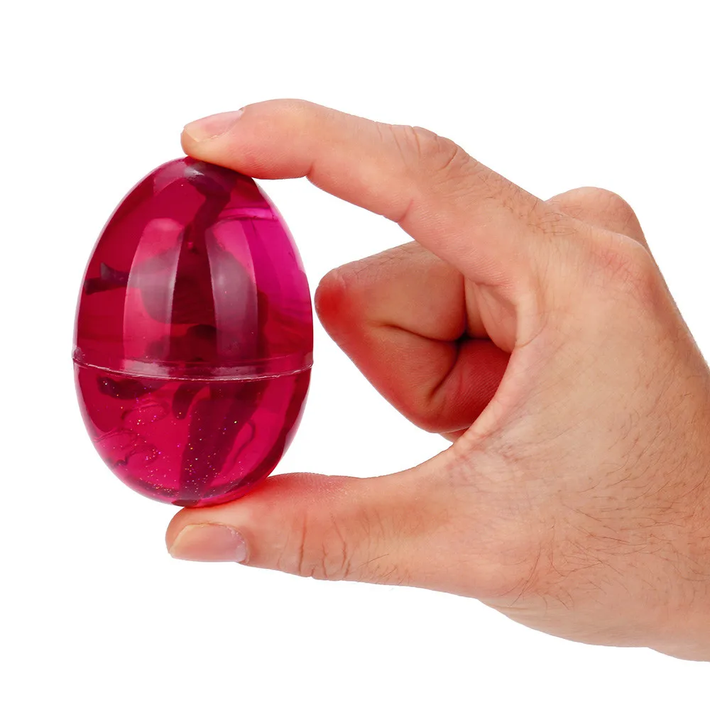 Красочный Crystal грязи яйца динозавров игрушки пушистые слизь Хлюпать антистресс Игрушечные лошадки Kawaii Squishies 25s71226 Перевозка груза падения