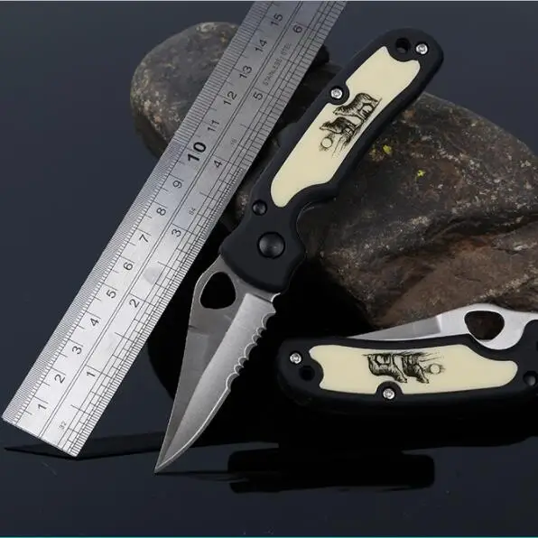 Складной карманный мини-нож из нержавеющей стали 440 охотничьи Тактические Ножи