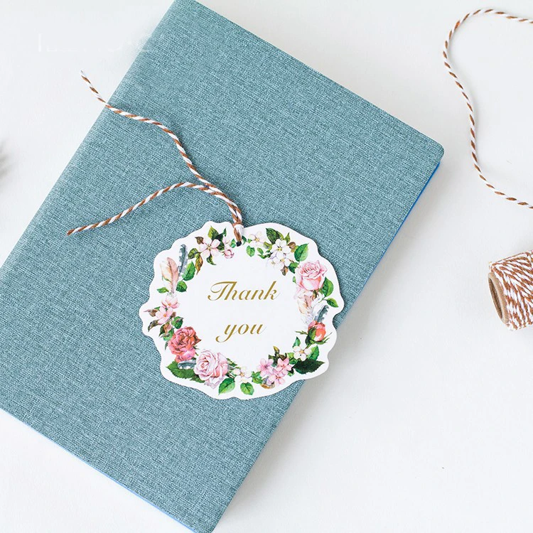 30 шт. венок и лучшие пожелания для вас стиль карты многоразовое Скрапбукинг