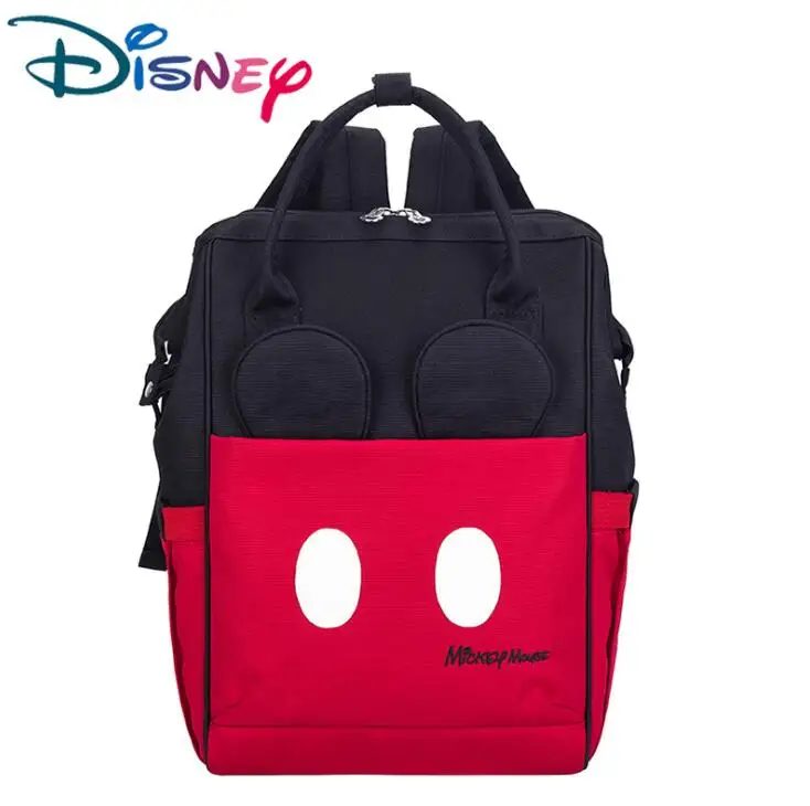 Сумка для подгузников disney, рюкзак, сумки, Минни, Микки, большая емкость, для путешествий, Оксфорд, для кормления, уход за ребенком, модная мумия, сумка для подгузников - Цвет: T