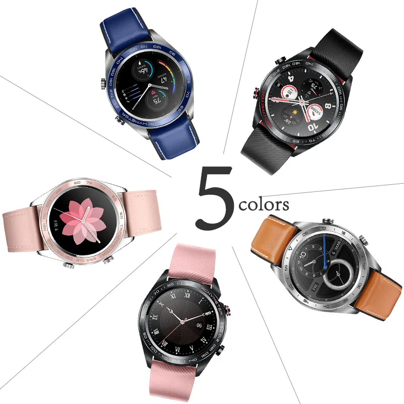 Оригинальные часы Honor Watch Magic Sport сон бег езда на велосипеде плавание горы GPS