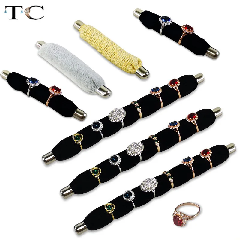 Оптовая продажа 10 шт./партия губчатая палка лоток аксессуар кольцо ювелирные