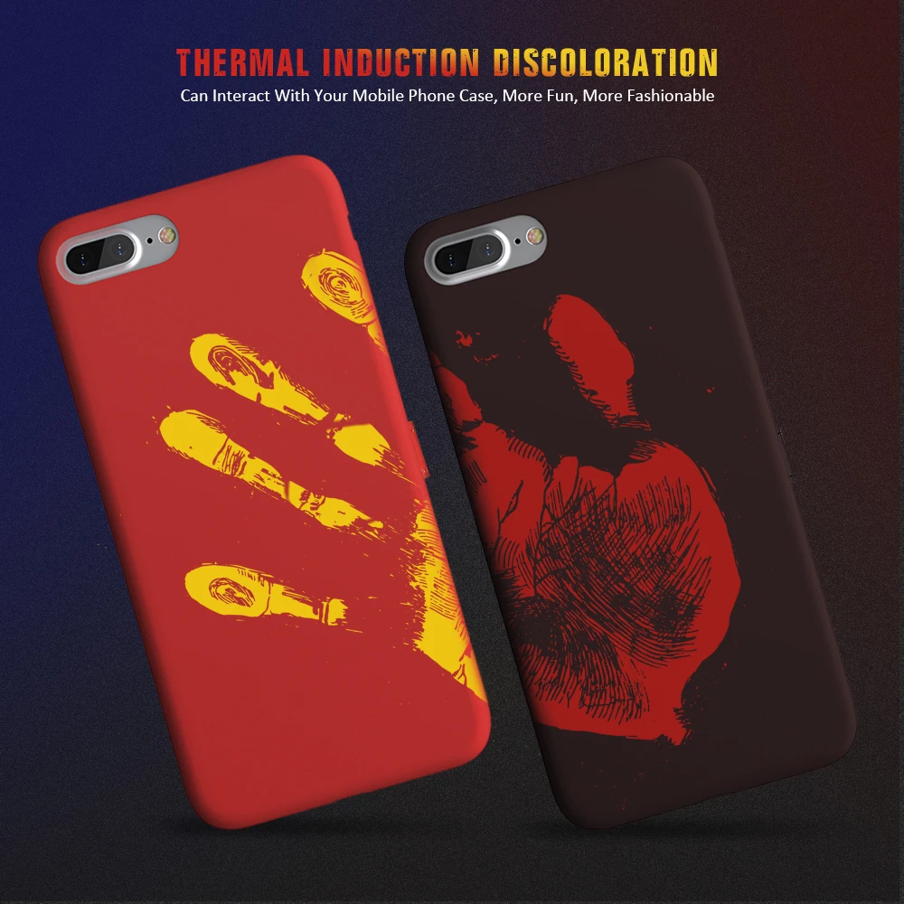 Для iPhone 6 Чехол kisscase новые Термальность индукции силиконовый Вернуться ТПУ