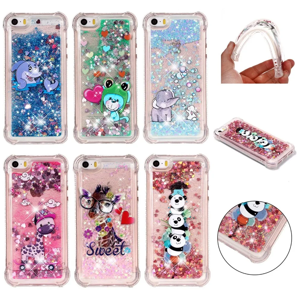 Чехол из ТПУ для iPhone 5 5S SE 6 6s 7 8 Plus X iphone 10 силиконовые чехлы с животными звездами