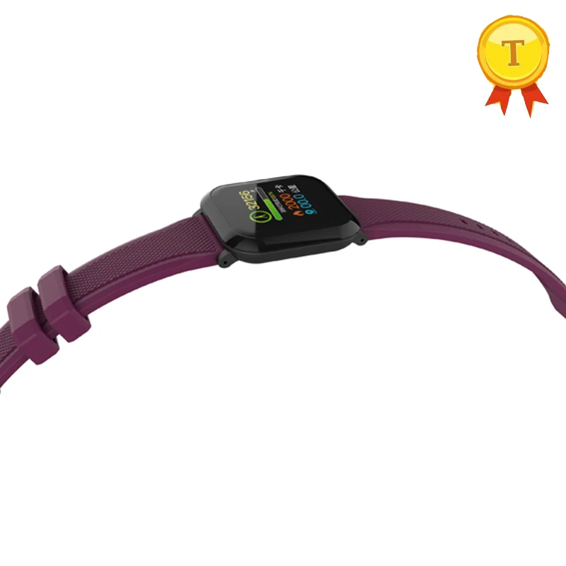 Смарт браслет с цветным сенсорным экраном фитнес трекер пульсометр артериальное