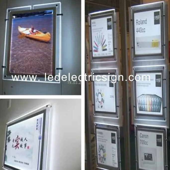Свадебное фото Рамки super slim crystal led light box | Освещение
