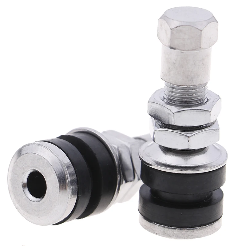 2 шт./пара сплав резиновая серебро универсальные бескамерная шина велосипеда