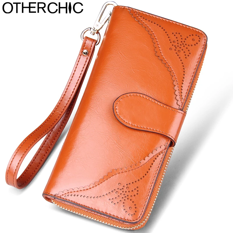 Королевский Стиль Кошелек для Женщин Из Натуральной Кожи Женщины Кошельки