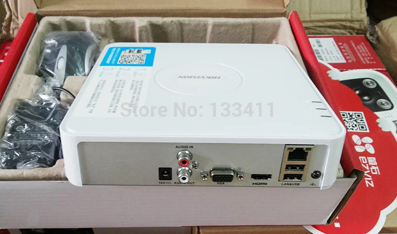 1080 P NVR 4CH 8CH DS-7104N-SN DS-7108N-SN P2P сервер мини ONVIF Семья дома экономического