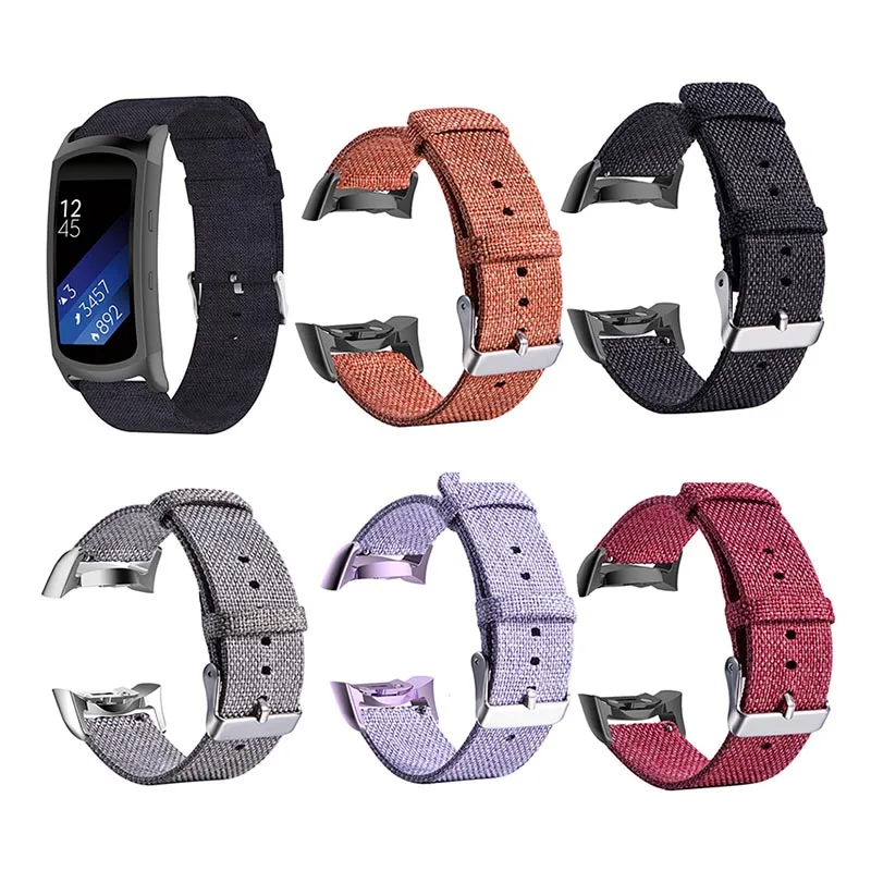 Тканевый ремешок для наручных часов Samsung Gear Fit 2 Pro R360 R350 R365 NK-шоппинг | Электроника