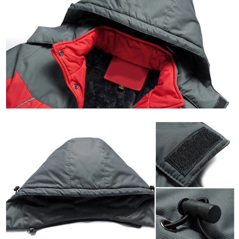 

Men Women Winter Inner Fleece Waterproof Jackets Outdoor Sports Brand Coats Hiking Trekking Skiing Male Female Jacket