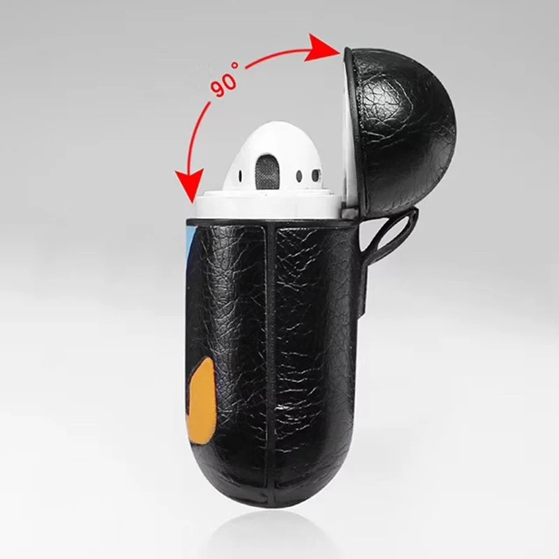 Airpods чехол 1 защитный Натуральная кожа наушники 2019 Новинка|Аксессуары для