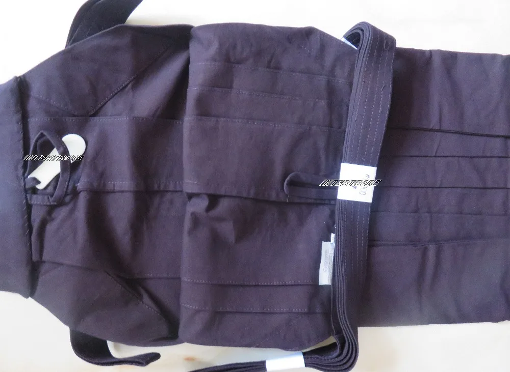 Штаны для боевых искусств натуральное растение синий краситель 11000 # 100% хлопок