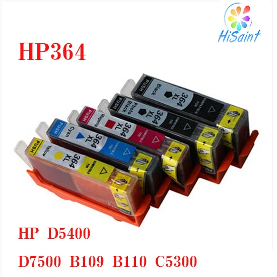 5 X картридж совместимый для HP 364 364XL 7510 B8550 c5324 C5380 C6380 D5460 струйный принтер