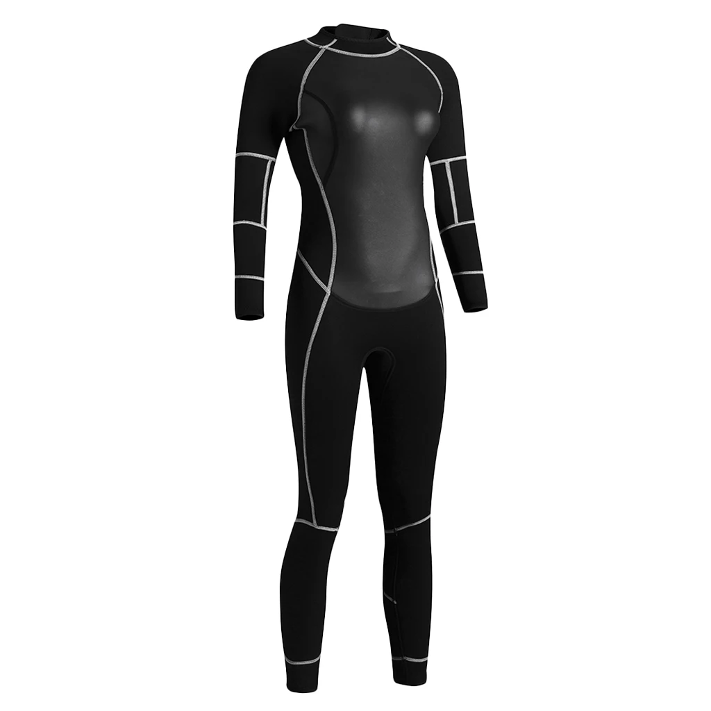Black XL 1,5 мм гидрокостюм для женщин, для серфинга, плавания, Каяка, каноэ, плавания, бодибординга-разные цвета и размеры - Цвет: Black XL