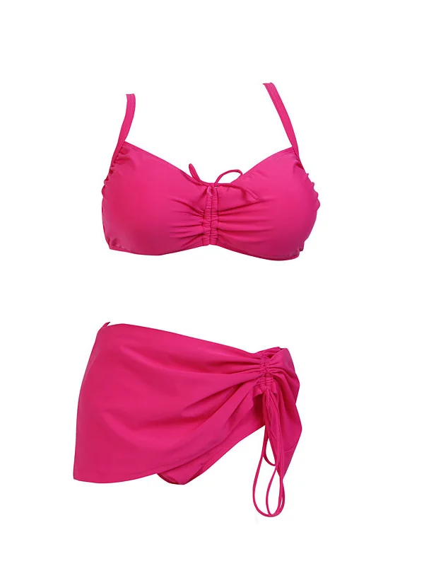 Европейский женский купальник Танкини большого размера с высокой талией большие