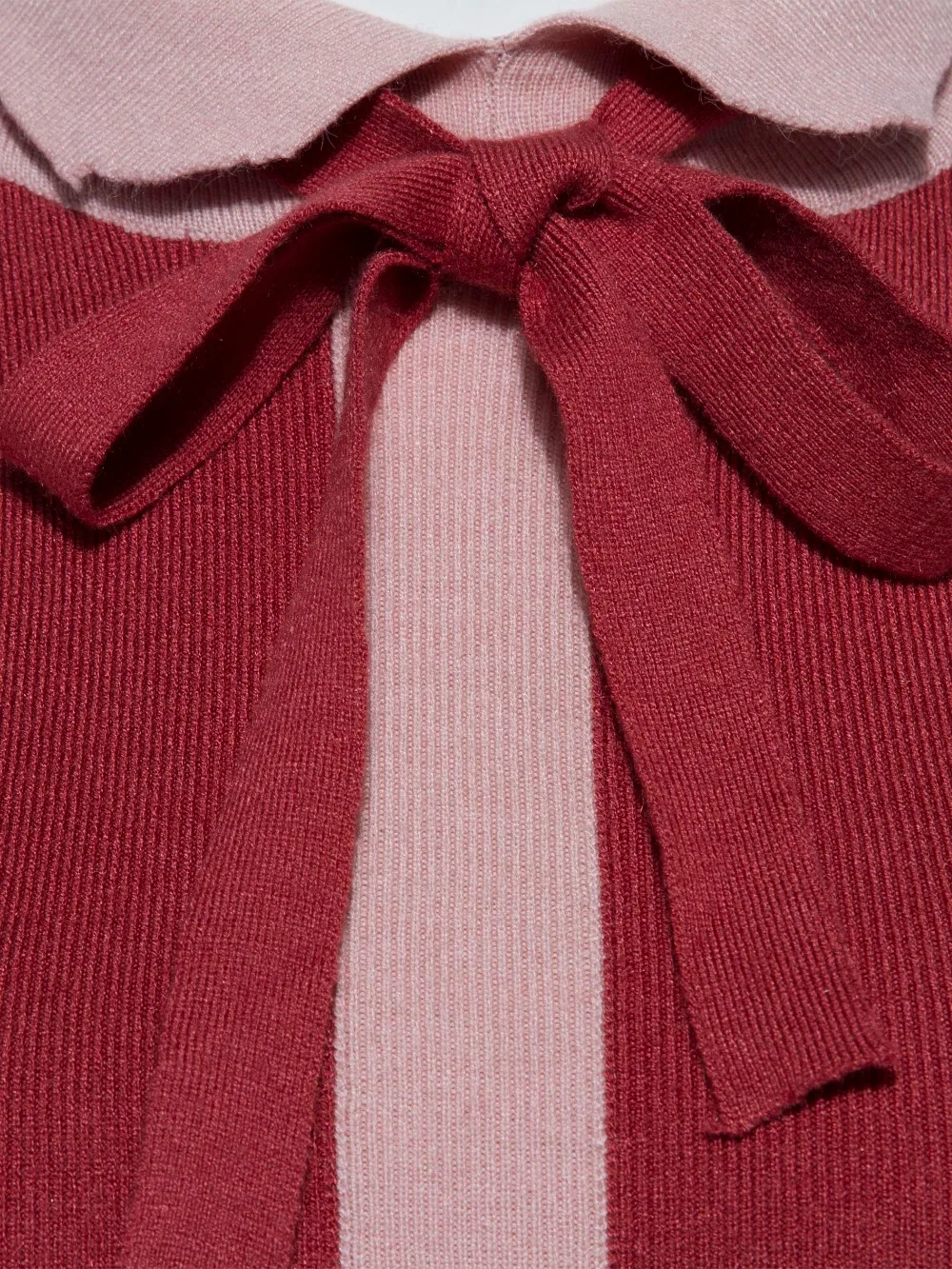 

Vogue Nice Nice Autumn Dresses Knee Length Women Solid Red Party Dresses Elegant Turn Down Collar Zippers Bowknot Dress