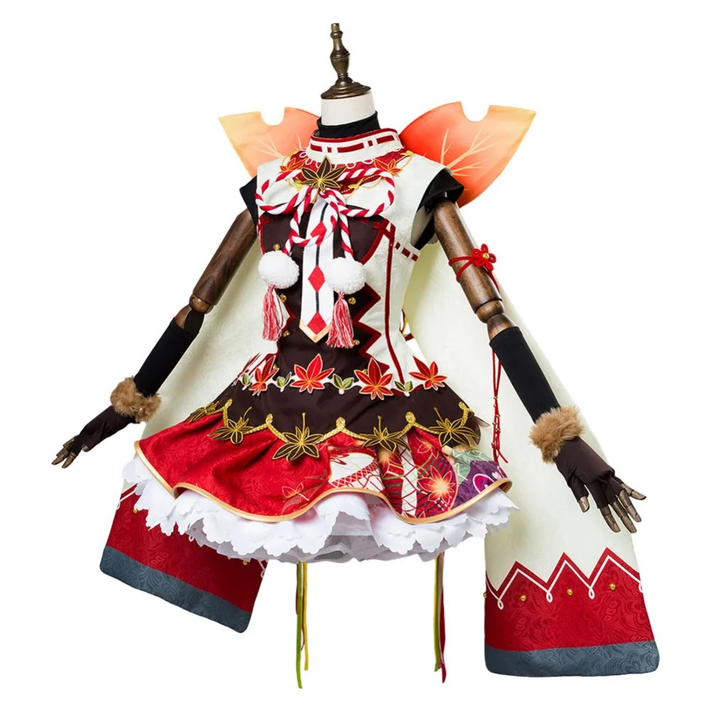 Костюм для косплея Love Live!Lovelive Aqours Ёсико Цусима осенний костюм кимоно платье|lovelive