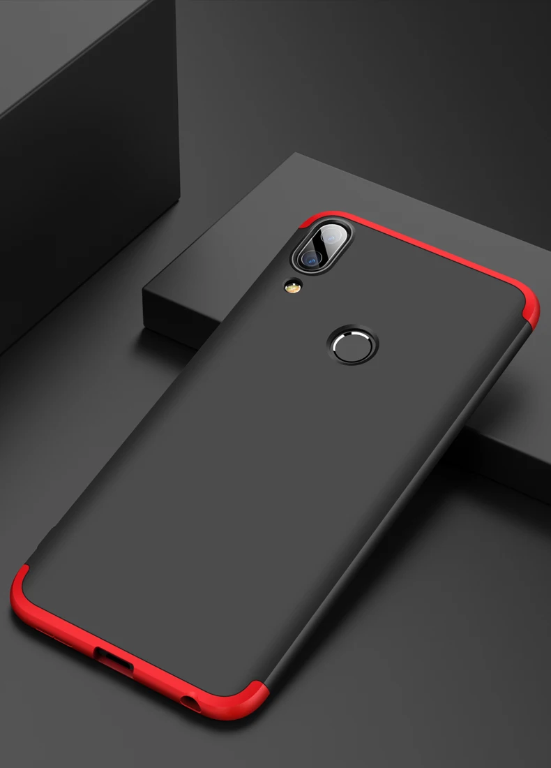 ZenFone Max Pro M2 ZB631KL закаленное стекло + 360 градусов полный чехол для Asus _ x01bd задний