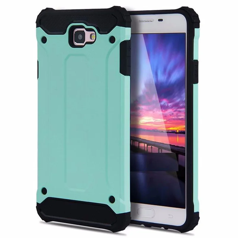 Case for Samsung J7 Prime Galaxy on Heavy Duty Armor Silicone Shockproof Hard Back Cover Shock Proof |