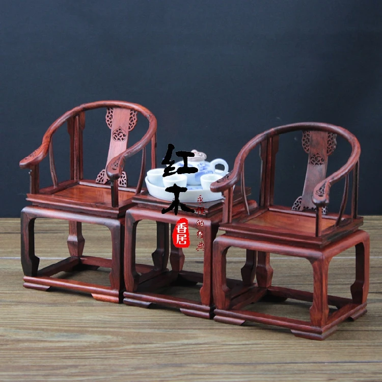 Деревянная мебель из розового дерева резные благовония в миниатюрных поделках