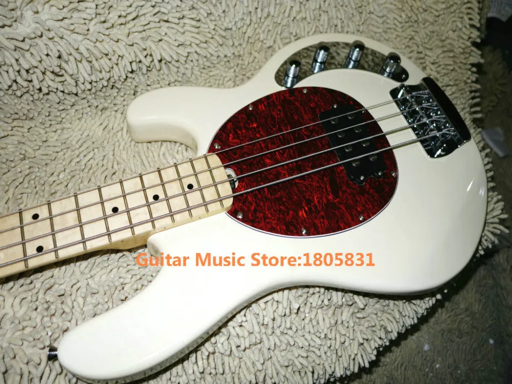 Белые бас гитары 4 Струны электрический новое поступление оптовая продажа OEM